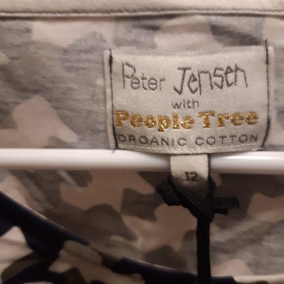 RARE! UK Peter Jensen Dachshund Dog Print Dress - Picture 4 of 8